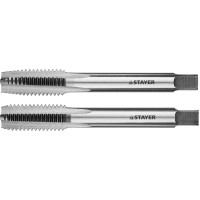 Комплект метчиков STAYER 28025-12-1 28025-12 28025-12-1.5-H2, Комплект метчиков-H2, M12 х 1, 2 шт