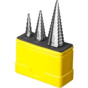 Набор сверл ступенчатых STAYER 29660-4-30-H3 29660-4, Набор сверл ступенчатых , 3 шт, 4-30 мм