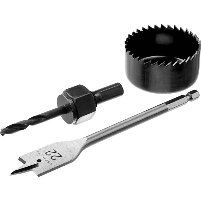 Набор для врезки замков STAYER 29606-H3, 54 мм