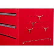 Инструментальная тележка с 2 полками + ящик с 7 полками STAYER 38909-K, 616 х 330 х 742 мм