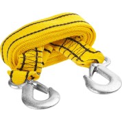 Буксировочный трос STAYER 61207-2 61207-2 61207-2.5, Буксировочный трос, 2 крюка, 4 м, 2 т