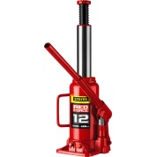 Бутылочный гидравлический домкрат STAYER RED FORCE Professional 43160-12,12 т,230-465 мм
