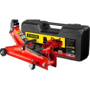 Подкатной домкрат для легковых а/м STAYER R-28 RED FORCE Professional 43153-2-K,в кейсе,2 т,130-350 мм