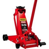 Подкатной домкрат с быстрым и высоким подъемом для СТО STAYER F-35 RED FORCE Professional 43155-3.5,3.5 т,145-500 мм