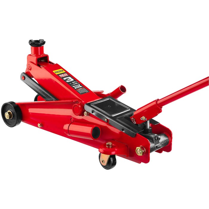 Подкатной домкрат с высоким подъемом STAYER R-55 RED FORCE Professional 43157-3,3 т,155-545 мм