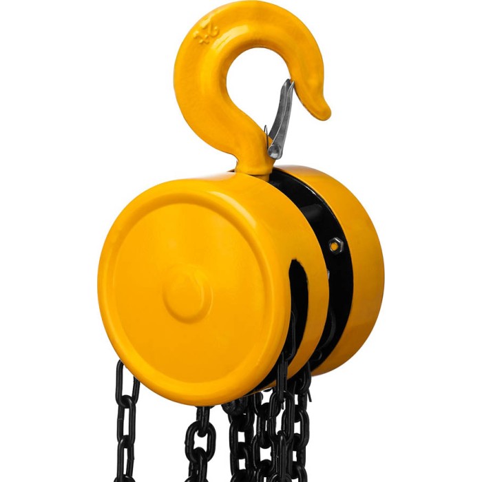 Ручная цепная шестеренная таль STAYER ProLift Professional 4308-2,2 т,2.5 м