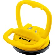 Стеклодомкрат на присоске STAYER MAXLift 33718-0,5 кг,пластмассовый,одинарный