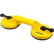 Стеклодомкрат на присоске STAYER MAXLift 33718-2,80 кг,пластмассовый,двойной