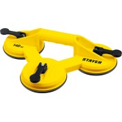 Стеклодомкрат на присоске STAYER MAXLift 33718-3,140 кг,пластмассовый,тройной