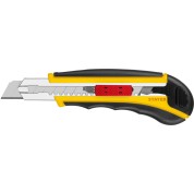 Нож с автозаменой и автостопом с доп. фиксатором STAYER Professional 09165, HERCULES-18, 18 мм