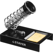 Стальная штампованная подставка для паяльников STAYER MAXTerm 55318