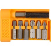 Набор бит с магнитным адаптером STAYER 26082-H7, 7 шт