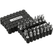 Набор специальных бит с магнитным адаптером STAYER 26084-H33, 33 шт