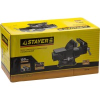 Слесарные тиски STAYER STANDARD 3254-150, Слесарные тиски , 150 мм