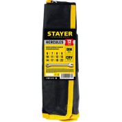 Набор комбинированных гаечных ключей STAYER HERCULES Professional 27081-H12, 12 шт, 6 - 22 мм