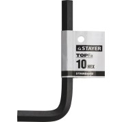 Имбусовый ключ STAYER STANDARD 27405-10, Имбусовый ключ , 10 мм