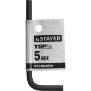 Имбусовый ключ STAYER STANDARD 27405-5, Имбусовый ключ , 5 мм