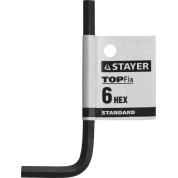 Имбусовый ключ STAYER STANDARD 27405-6, Имбусовый ключ , 6 мм