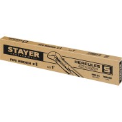 Трубный ключ с изогнутыми губками STAYER Hercules-S 27311-1, Трубный ключ с изогнутыми губками Professional , №1, 1&Prime;, 330 мм