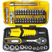 Универсальный набор инструмента STAYER 25135-H39, Pro Tech 39, 39 предм.