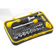 Реверсивная отвертка с насадками STAYER 25084-H43, T-Compact-43, 43 предм.