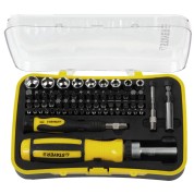 Реверсивная отвертка с насадками STAYER 25310-H65, Compact-65, 65 предм.