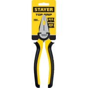 Комбинированные плоскогубцы STAYER TOPGrip 2205-1 2205-1-20, Комбинированные плоскогубцы -20, 200 мм