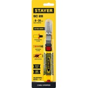 Стриппер для снятия изоляции кабелей STAYER 2-45303, SC-28, 8 -2 8 мм