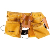 Пояс для инструментов с 10 карманами STAYER 38512, 3 подвески