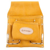 Поясная сумка для инструментов с 8 карманами STAYER Professional 38515, 2 скобы