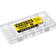 Пластиковый органайзер с 18 ячейками STAYER 38051-09 38051-09, Пластиковый органайзер с 18 ячейками , HANDY-9, 230 x 120 x 35 мм