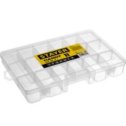 Пластиковый органайзер с 18 ячейками STAYER 38051-11 38051-11, Пластиковый органайзер с 18 ячейками , HANDY-11, 292 x 180 x 40 мм
