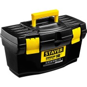 Пластиковый ящик для инструментов STAYER 38110-16 38110-16, Пластиковый ящик для инструментов , ORION-16, 410 x 230 x 230 мм