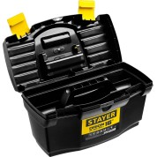 Пластиковый ящик для инструментов STAYER 38110-16 38110-16, Пластиковый ящик для инструментов , ORION-16, 410 x 230 x 230 мм