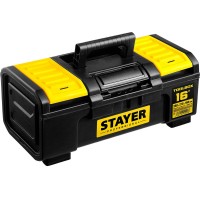 Пластиковый ящик для инструментов STAYER Professional 38167-16, Пластиковый ящик для инструментов , TOOLBOX-16, 390 х 210 х 160