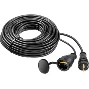 Силовой удлинитель-шнур STAYER 55026-30 55026-30, Силовой удлинитель-шнур , RC-315, 3 x 1 мм2, 30 м, 3700 Вт, IP44