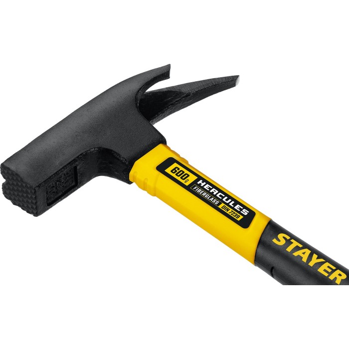 Молоток кровельщика с фиберглассовой рукояткой STAYER Hercules Professional 20201, 600 г