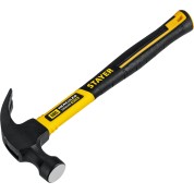 Столярный молоток-гвоздодёр STAYER Fiberglass с фиберглассовой рукояткой Professional 2026, 680 г