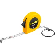 Рулетка-брелок STAYER Mini 34140-1, Рулетка-брелок , 1 м х 6 мм