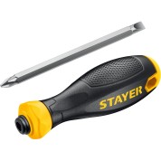 Переставная отвертка STAYER Hercules 2512, PH2/SL6, 80 мм