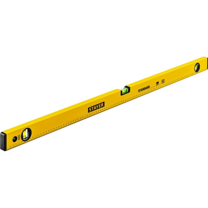 Уровень STAYER STANDARD 3460-100, Уровень с линейкой , 1000 мм