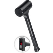 Цельнолитой безынерционный слесарный молоток STAYER Professional 2042-1350, Цельнолитой безынерционный слесарный молоток , 40 мм, 1350 г