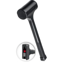 Цельнолитой безынерционный слесарный молоток STAYER Professional 2042-1350, Цельнолитой безынерционный слесарный молоток , 40 мм, 1350 г