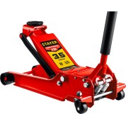 Универсальный подкатной домкрат для СТО STAYER Professional 43158-3 43158-3.5, Универсальный подкатной домкрат для СТО, F-37 RED FORCE, 3 т, 98 - 535 мм
