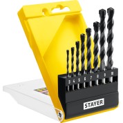 Набор сверл по бетону STAYER Hercules Professional 2915-H8, 8 шт: d 3-4-5-6-7-8-9-10 мм