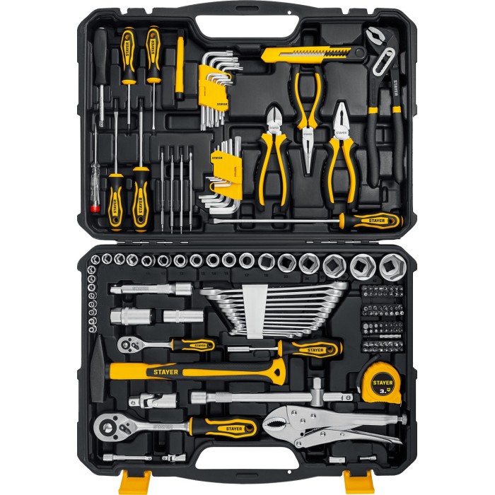 Универсальный набор инструмента STAYER Professional 27710-H150, UNIVERSAL 150, 150 предм.