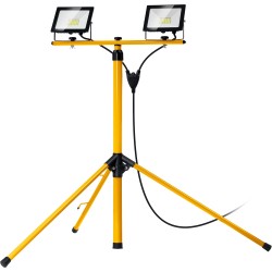 Светодиодные прожекторы на штативе STAYER LED-MAX 56925-2 56925-2-30, Светодиодные прожекторы на штативе -30, 2 х 30 Вт, 6500 К, IP 65, 1 м