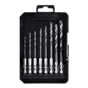 Набор сверл по металлу для винтовёртов и шуруповертов IMPACT READY STAYER 29603-H8, НЕХ-1/4&Prime;, 8 шт