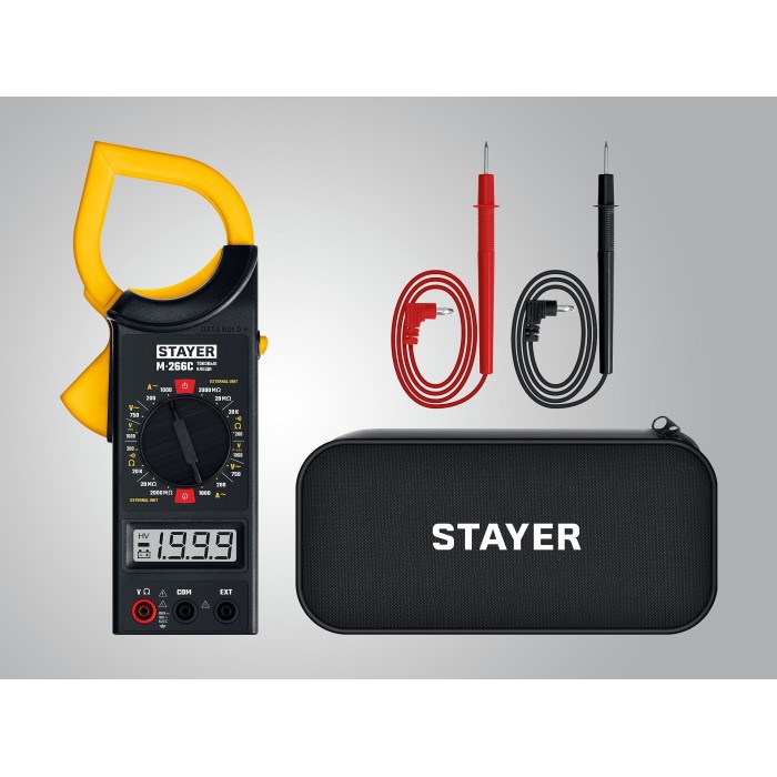 M266C Цифровые токовые клещи STAYER 59820