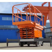 Передвижной несамоходный гидравлический подъемник GROST Tower 500-9 АС 220 (11м) с выдвижной платформой